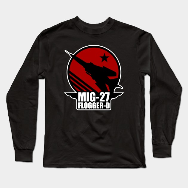 Mig-27 Flogger D Long Sleeve T-Shirt by TCP